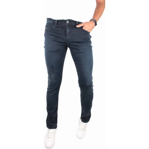 Tom Free Store Likralı Koyu Renk Rahat Kalıp Erkek Örme Kot Pantolon