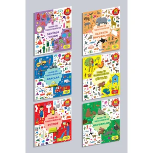 Benim İlk Yapıştırmalarım Seti 6 Kitap