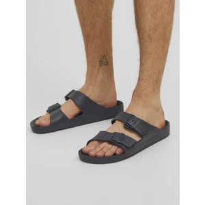 Jack & Jones Croxton Moulded Erkek Gri Slider Terlik 12204004-Anthracite