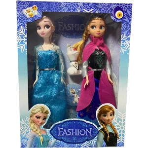 Karlar Ülkesi Frozen Elsa 2'li Elsa ve Anna Karakter Figür Set