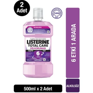 Total Care Hafif Tat Alkolsüz Ağız Bakım Suyu 500 Ml x2