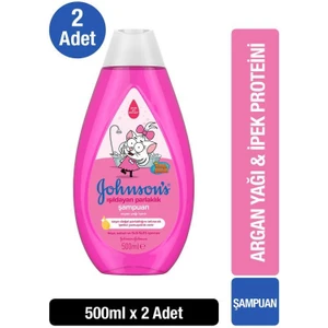 Johnson's Kral Şakir Işıldayan Parlaklık Bebek Şampuanı 500 Ml  x 2 Adet