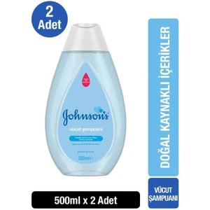 Johnson's Regular Vücut Şampuanı 500 ml x 2 Adet