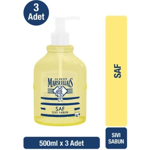 Le Petit Marseillais Saf Sıvı Sabun Zeytinyağı 500 ml x3