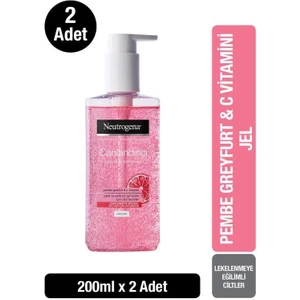 Visibly Clear Canlandırıcı Pembe Greyfurt Yüz Temizleme Jeli 200 ml x 2 Adet