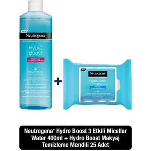 Hydro Boost Micellar Water 400 ml + Hydro Boost Temizleme Mendili