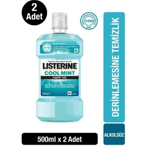 Cool Mint Hafif Tat Alkolsüz Ağız Bakım Suyu 500ml x 2