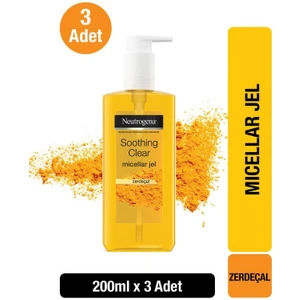 Soothing Clear Micellar Jel 200 ml x3