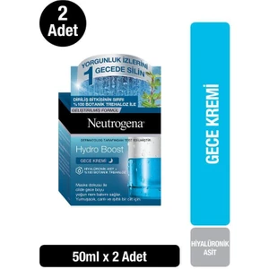 Hydro Boost Gece Kremi 50 ml x 2 Adet