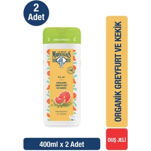 Le Petit Marseillais Duş Jeli Organik Greyfurt ve Kekik 400 ml x2