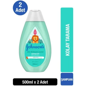 Johnson's Söz Dinleyen Saçlar Serisi Kremli Şampuan 500 ml X2