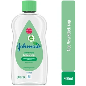 Johnson's 300 ml Aloe Veralı Nemlendirici Bebek Yağı 6 Adet