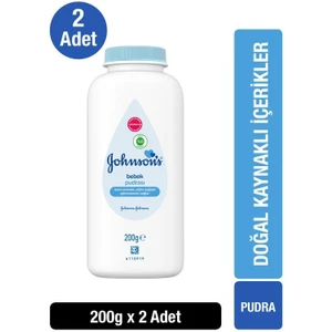 Johnson's Pudra 200 gr 2'li Set