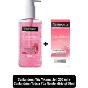 Canlandırıcı Temizleme Jeli 200 ml+ Nemlendirici 50 ml