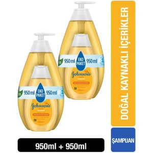 Johnson's Bebek Şampuanı 750 ml + Johnson's Bebek Şampuanı 200 ml