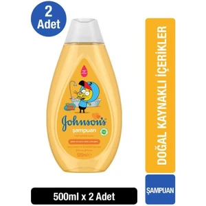 Johnson's Kral Şakir Bebek Şampuanı 500 ml x 2 Adet