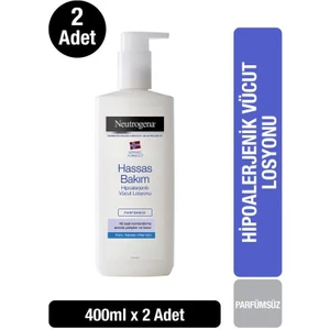 Deep Moisture Vücut Losyonu Parfümsüz Hassas Ciltler 400 Ml x 2
