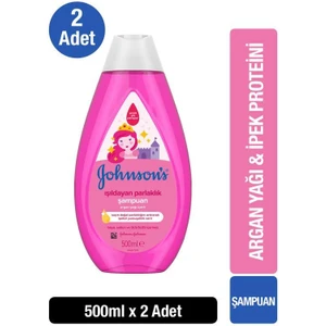 Johnson's Işıldayan Parlaklık Serisi Bebek Şampuanı 500 ml x2