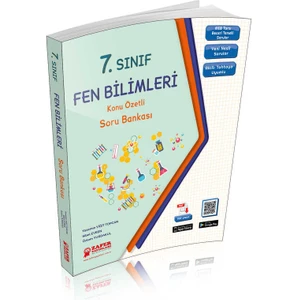 Zafer Yayınları 7. Sınıf Fen Bilimleri Konu Özetli Soru Bankası