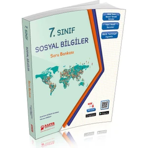 Zafer Yayınları 7. Sınıf Sosyal Bilgiler Soru Bankası Yeni