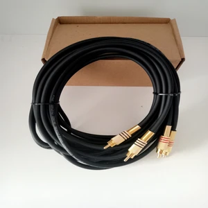Rca Kablosu 2 Metre %100 Bakır Rca Ses Aktarım Kablosu El Yapımı 2 Metre