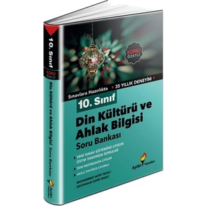 Aydın Yayınları 10. Sınıf Din Kültürü ve Ahlak Bilgisi Konu Özetli