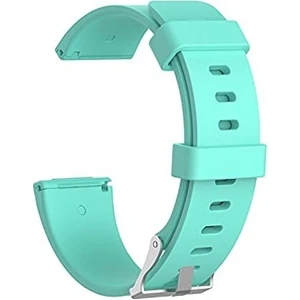 Fitbit Versa 2 - Versa Lite Small Beden(S Sıze) Için Silikon Kordon Kayış Turkuaz