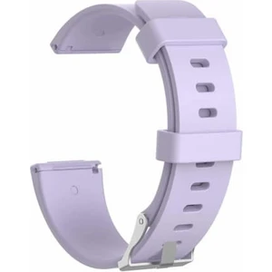 Fitbit Versa 2 - Versa Lite Small Beden(S Sıze) Için Silikon Kordon Kayış Lila