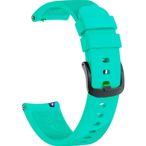 Amazfit Bip Lite Için Silikon Kordon Turkuaz