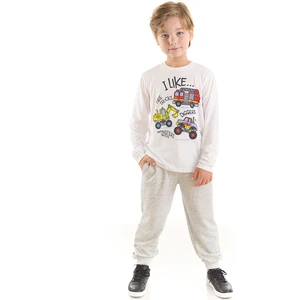 Inşaat Araçları Erkek Çocuk T-Shirt Pantolon Takım