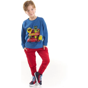 Monster Tours Erkek Çocuk T-Shirt Pantolon Takım
