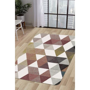 Diji Dekor K1270 Multi Saçaksız Dijital Halı Kaymaz Yıkanabilir Oda Mutfak Koridor Salon Halısı