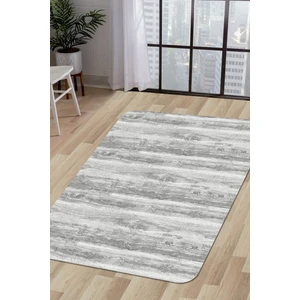 Diji Dekor KY7056 Gri Saçaksız Dijital Halı Kaymaz Yıkanabilir Oda Mutfak Koridor Salon Halısı