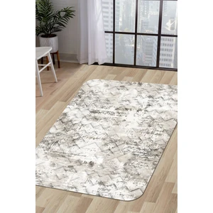 Diji Dekor K1280 Bej Saçaksız Dijital Halı Kaymaz Yıkanabilir Oda Mutfak Koridor Salon Halısı