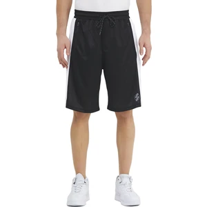 Erkek Polyester Siyah Spor Antrenman Şortu