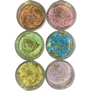 Köpüklü ve Simli 4 Lü Slime Ele Yapışmayan Slaym Pofuduk Slime