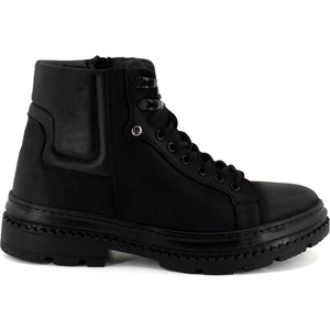 Pierre Cardin 382208N Erkek Hakiki Deri Bot Siyah