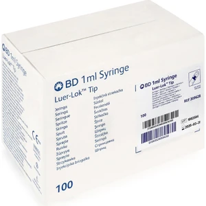 Bd Luer Lock 1ml Şırınga 100 Adet (1 Kutu)