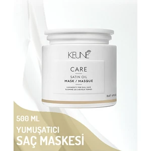 Satin Oil Kuru ve Cansız Saçlar Için Yumuşatıcı Bakım Maskesi 500 ml