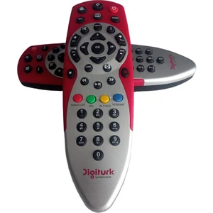 Digitürk Hd Kırmızı Beın Media Group  Uydu Cihazı Kumandası