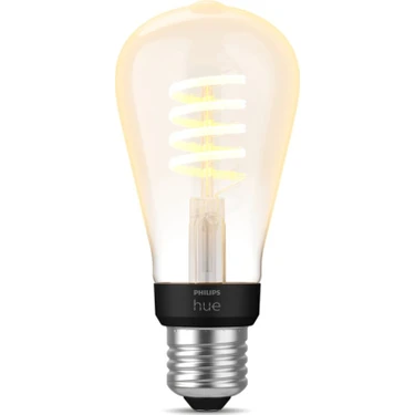 Philips Hue WA 7W ST64 Filament Ampul E27 - Beyaz