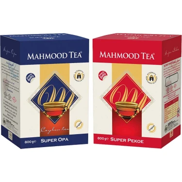 Mahmood Tea İthal %100 Saf Seylan Opa Ve Pekoe Dökme Çay 800