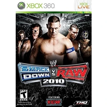 Smack Down Vs Raw 2010 Xbox 360