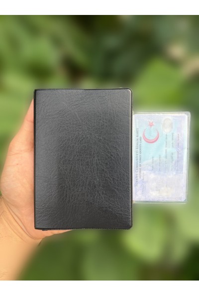Gempo 3 Adet Su Geçirmez Pasaport Kılıfı Vinleks Deri Pasaport Kabı Pasaportluk Ekstra Cepli Üniversal