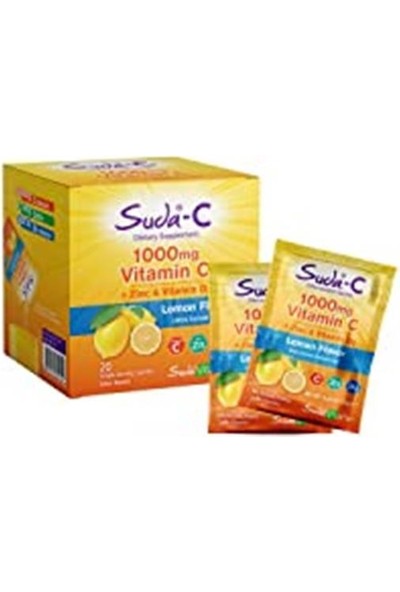 Suda Vitamin Suda-C Lemon 20 Sachet 1 Paket(1 X 1 Stück)