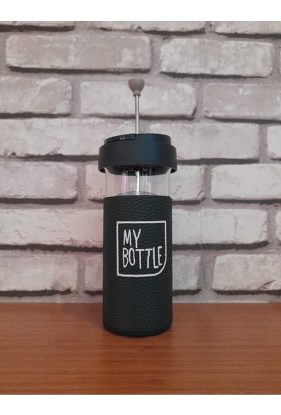 Menba Borasilikat French Press Cam Mug 450 ml
