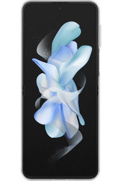 Samsung Galaxy Z Flip 4 İnce Şeffaf Kılıf - EF-QF721CTEGWW