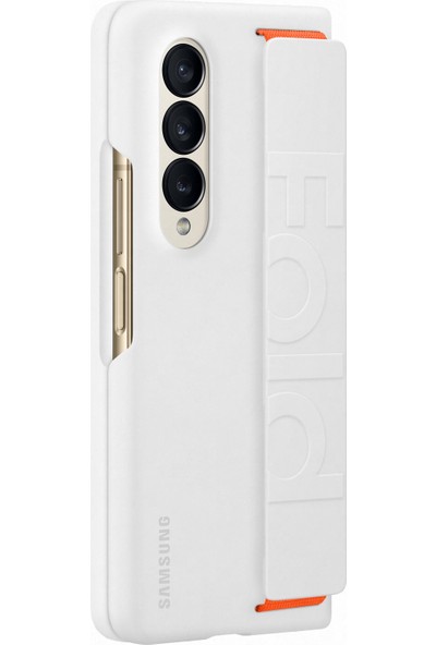 Samsung Galaxy Z Fold 4 Silikon Kavrama Kapağı - Beyaz - EF-GF936TWEGWW