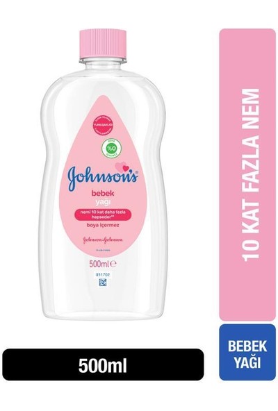 Johnson’s Bebek Yağı 500 ml