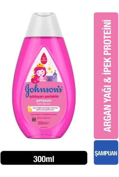 Johnson's Işıldayan Parlaklık Şampuan 300 ml